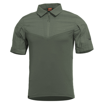 Сорочка під бронежилет Pentagon RANGER SHORT ARM SHIRT K02013-SH Small, Camo Green (Сіро-Зелений)