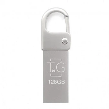 USB-накопитель Flash Drive 3.0 128gb Metal 027 USB Flash Drive 3.0 флешка 128Гб Стальной