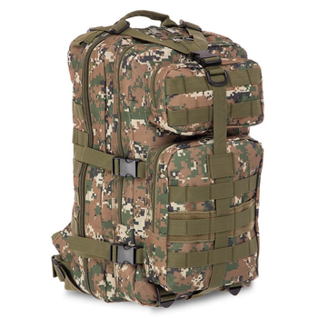 Рюкзак тактичний штурмовий рейдовий SP-Sport 5509 об'єм 20 літрів Camouflage Pixel