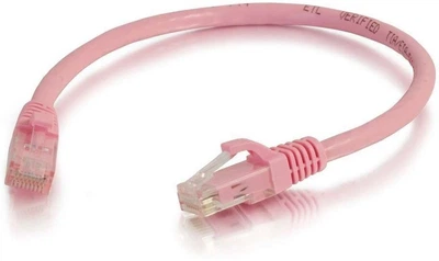 Патчкорд Fast Ethernet C2G CG83587 Cat6 0.5 м Розовый