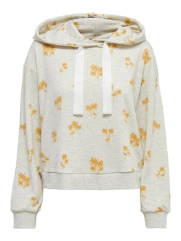 Толстовка ONLY XL Жовто-білий 15203215OatmealGold
