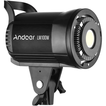Постоянный заполняющий свет для студийной съемки Andoer LM100W | светодиодный LED свет, 100W