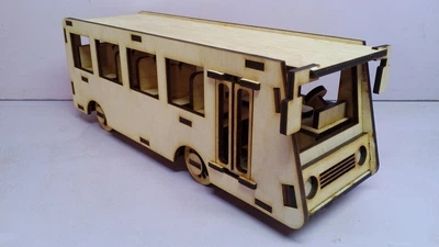 Автобус Мастер А&В 280x80x95мм (Арт 553)