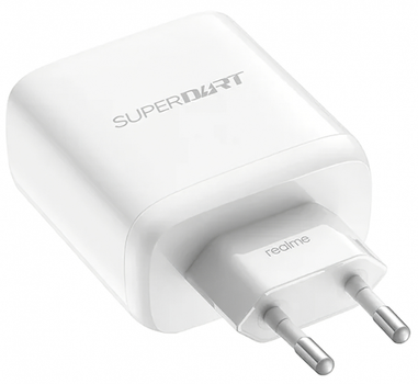 Зарядное устройство SuperDart 65W USB Power Adapter для Realme (OEM) (white)