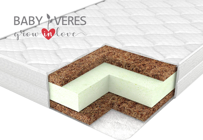 Матрац дитячий Baby Veres Air Coconut bio 60х120х10 см (50.7.08)