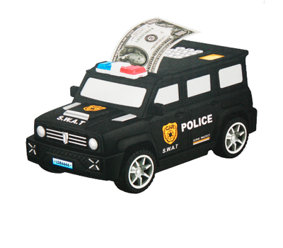 Електронна скарбничка-сейф з кодовим замком та відбитком пальця toys машинка Cach Truck