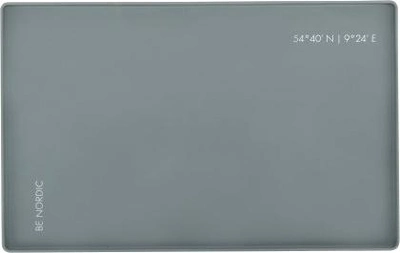 Mata pod miskę Trixie Be Nordic 60x40 cm silikon Szary (DLZTXEMIU0006)