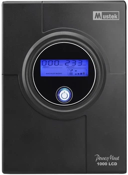ДБЖ LogicPower 1400VA, 2 евророзетки, 5 ступ. AVR, 2x7.5Ач12В (8294)