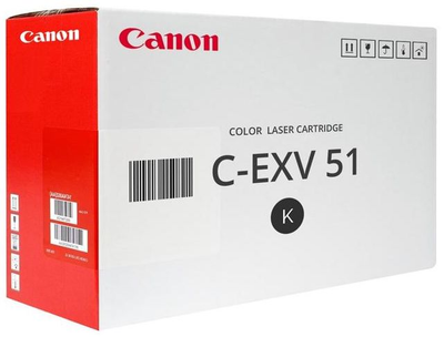 Toner Canon EXV51BK C-EXV51 0481C002 Black