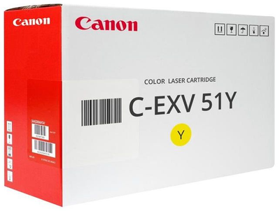 Toner Canon EXV51HY C-EXV51H 0484C002 Yellow