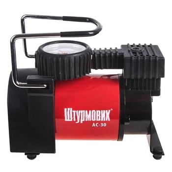Компрессор Штурмовик АС 30 100psi 12Amp 37л прикуриватель
