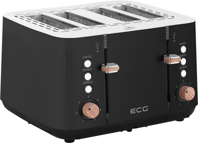 Тостер ECG Timber ST4768 Black