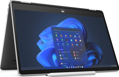 Ноутбук 14" HP x360 14b-cb0020ng Intel Pentium N6000 RAM 4GB eMMC 64GB 11час батарея Win11 t1