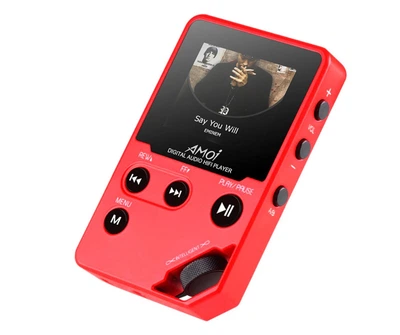 MP3 плеєр Amoi C10 DSD256 Bluetooth Hi-Fi 8Gb червоний