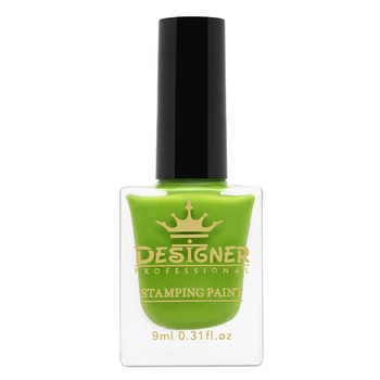 Краска для стемпинга Designer №014 9 мл зеленый