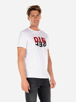 T-shirt Diesel T-DIEGOS-N22 A008280HAYU100 S (3US) Biały (8059010150474)