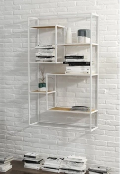 Настенный стеллаж Tetris White