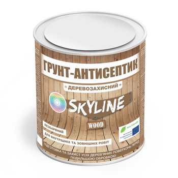 Грунт-антисептик деревозащитный Skyline 0.75 л (1786365079_rozetka)
