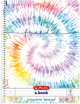Блокнот Herlitz Batik Freedom А4 в линию 80 листов (50044122)