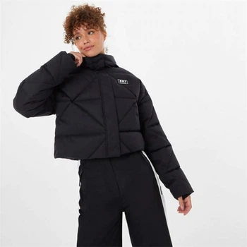 Куртка Jack Wills Large Diamond Puffer Jacket Black, S (44) (11744591)