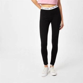 Легінси Jack Wills Logo Waistband Black/White, L (48) (11747158)
