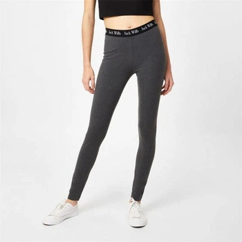 Леггинсы Jack Wills Logo Waistband Charcoal, S (44) (11747159)