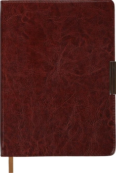 Ежедневник недатированный Buromax SALERNO A5 коричневый 288 стр (BM.2026-25)