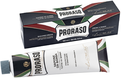 Ochronny krem do golenia Proraso z ekstraktem z aloesu i witaminą E 150 ml (8004395001477)
