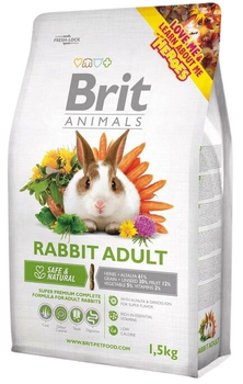 Корм для кроликів BRIT 1.5 кг (DMZRITKAR0005)