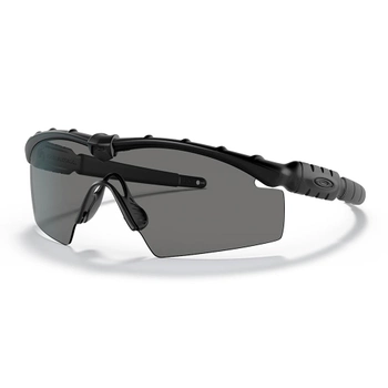 Баллистические, тактические очки Oakley Ballistic Glasses Standard Issue M Frame 2.0 Industrial Цвет линзы: Smoke Gray. Цвет оправы: Matte Black.