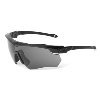 Баллистические, тактические очки ESS Crossbow Suppressor One c линзой Smoke Gray. Цвет оправы: Черный.