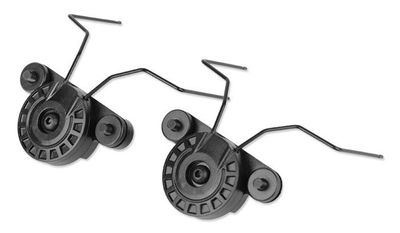 Комплект адаптеров для крепления наушников на направляющие "лыжи" шлема Earmor M12.