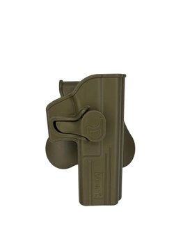 Тактическая, пластиковая кобура Amomax для пистолета Glock 17/22/31.