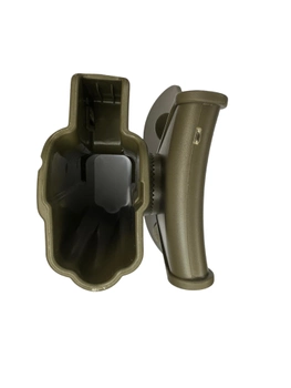 Тактическая, пластиковая кобура Amomax для пистолета Glock 17/22/31.
