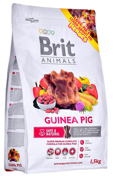 Pokarm dla świnki morskiej Brit Animals Guinea Pig Complete 1.5 kg (8595602504787)