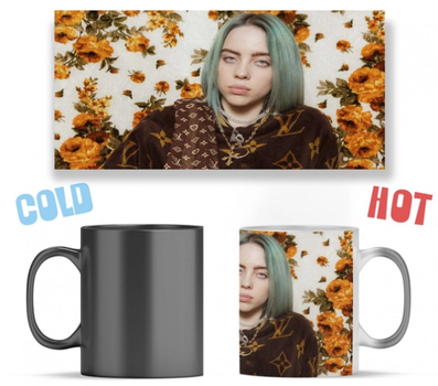 Чашка Хамелеон Billie Eilish Билли Айлиш ABC