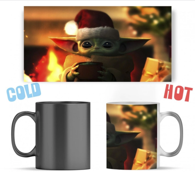 Чашка Хамелеон Christmas Series Star Wars: The Mandalorian Baby Yoda Звёздные войны: Мандалорец Малыш Йода ABC