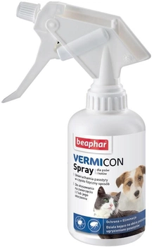 Preparat na pchły i kleszcze w sprayu BEAPHAR Vermicon 250ml (DLZBEPHIP0066)