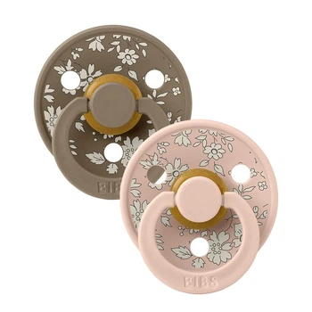 Пустышка BIBS LIBERTY Caple Blush / Dark Oak (0-6 мес.)