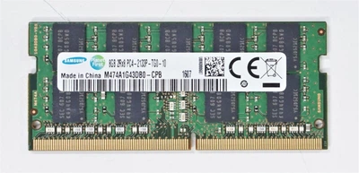 Ноутбучная оперативная память Samsung DDR4 8GB 2133MHz SO-DIMM 2Rx8 PC4-2133P (M474A1G43DB0-CPB)