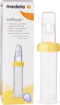Детская мягкая ложечка для кормления малышей Medela Soft Cup