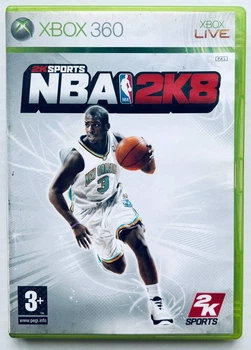 NBA 2K8, Б/У, английская версия - диск для Xbox 360