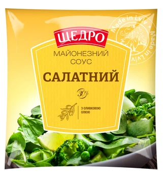 Майонез Щедро Салатний 30% 300г