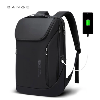 Рюкзак Bange (BGS2517 Black) 15.6" з USB + Type-C Чорний