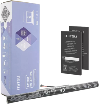 Акумулятор Mitsu для ноутбуків Lenovo IdeaPad 310, 510S 14.4-14.8 V 2200 mAh (BC/LE-310)