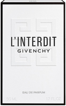 Парфумована вода для жінок Givenchy L'Interdit 50 мл (3274872372146)
