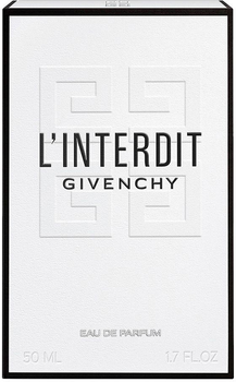 Woda perfumowana damska Givenchy L'Interdit 50 ml (3274872372146)