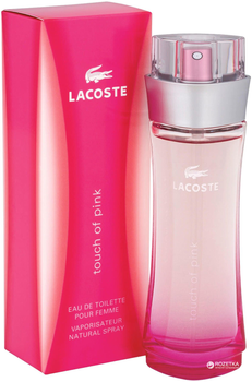 Туалетна вода для жінок Lacoste Touch of Pink 50 мл (737052191331 / 3616301795162)