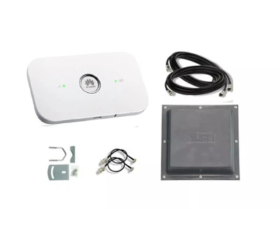 Комплект 4G WiFi роутер Huawei E5573 + антенна MIMO YUST 2x15 Дб