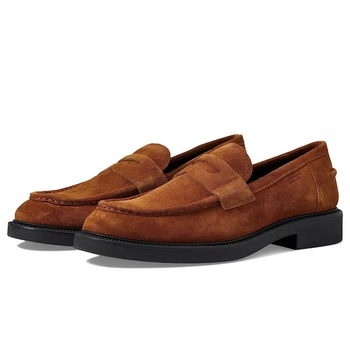Мокасины Vagabond Shoemakers Alex Suede Penny Loafer Cognac, 44 (11765899)